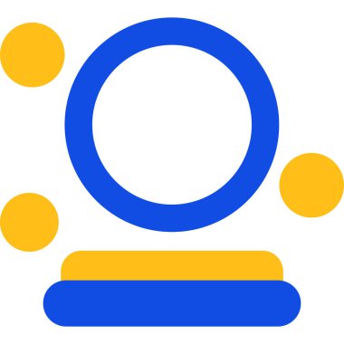 Düz stil bowling oyunu simgesi