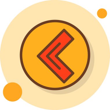 ok simgesi vektör illüstrasyonu