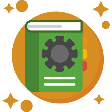 Vektör illüstrasyonu, çizgi film simgesi arkaplanı.