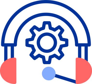 Bir simgenin modern tasarımının vektör çizimi