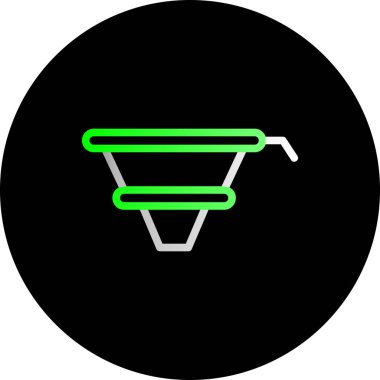 Alışveriş Sepeti simgesini, basit vektör çizim