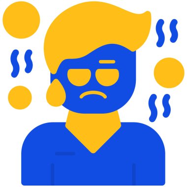 Baş ağrısı baş ağrısı ikonu