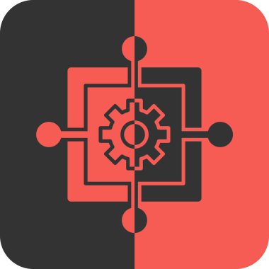 vektör uzun gölge ile'deki modern düz simgesi.