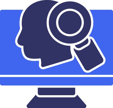 seo modern simgesinin vektör illüstrasyonu