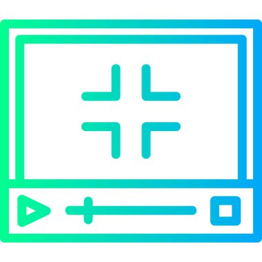 Seo simgesinin vektör illüstrasyonu