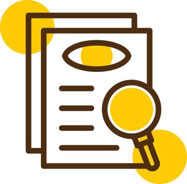 Arama simgesi vektör illüstrasyonu