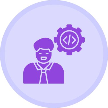 Modern simgenin vektör illüstrasyonu