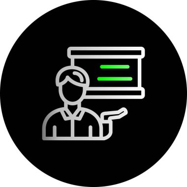 seo modern simgesinin vektör illüstrasyonu