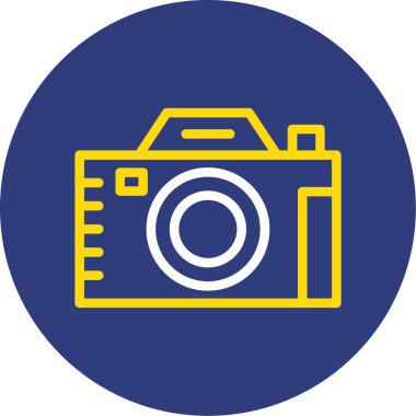 Vektör kamera Simgesi illüstrasyonu