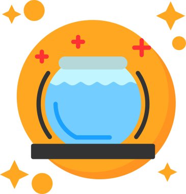 içki web simgesi, basit vektör illüstrasyonu