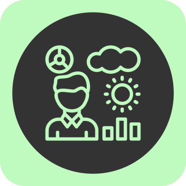 iş simgesi, vektör resimleme