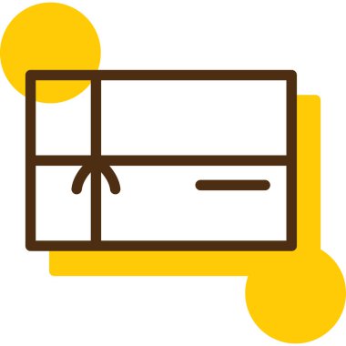 kutu simgesi vektör illüstrasyonu