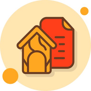 ev simgesi vektör illüstrasyonu