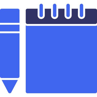 Not defteri. Web simgesi basit illüstrasyon