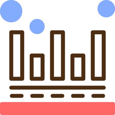 grafik grafik web simgesi basit illüstrasyon, vektör