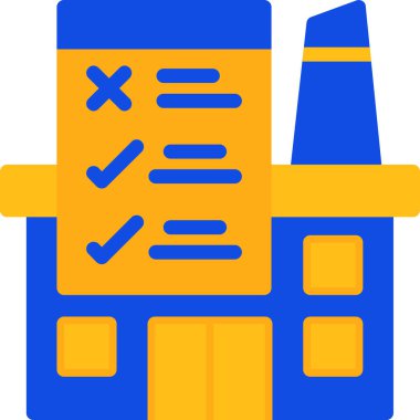 Belge. Web simgesi basit illüstrasyon