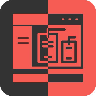 Gıda simgesinin vektör illüstrasyonu