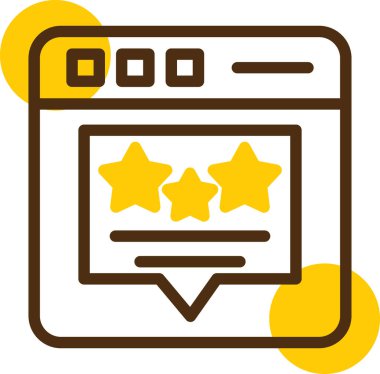 Geribildirim gözden geçirme simgesi - özet biçimi