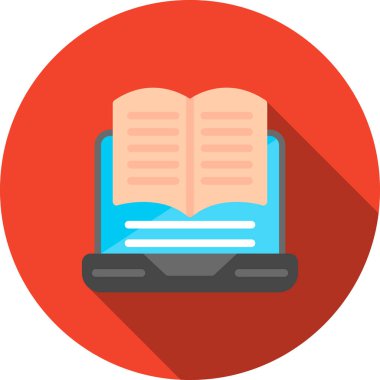 Eğitim düz vektör simgeler.