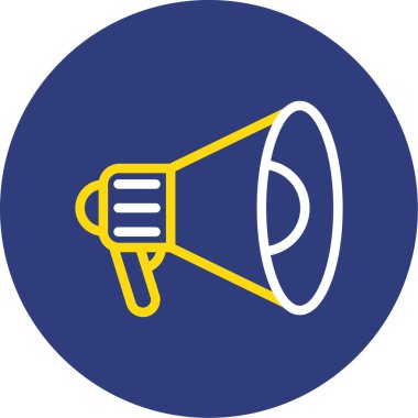 Hoparlör vektör simgesi. Ses simgesinin basit illüstrasyonu.