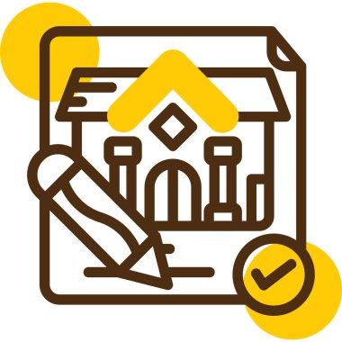 ev simgesi vektör illüstrasyonu