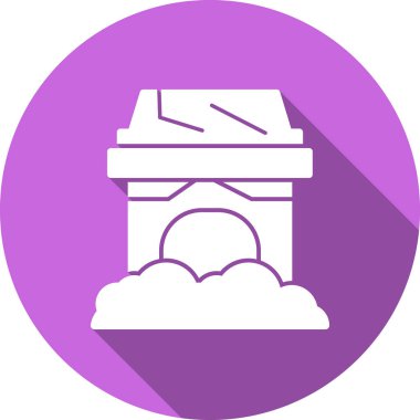 Modern mimarinin vektör çizimi