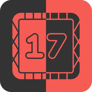 İzole edilmiş tek bir telefon simgesinin vektör illüstrasyonu