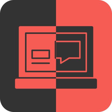 iki farklı renk simgesine sahip konuşma baloncukları