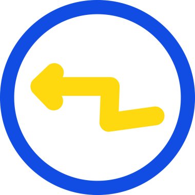 Ok. Web simgesi basit illüstrasyon