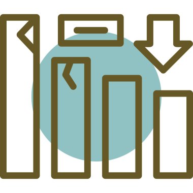 Geri dönüşüm vektör simgesi. Tarzıdır bicolor düz sembolü, gri ve mavi renkler, yuvarlak açılar, beyaz arka plan.