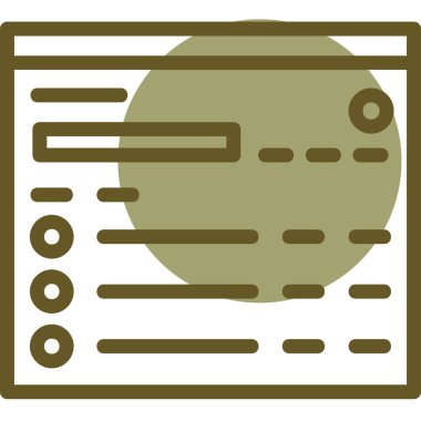 seo modern simgesinin vektör illüstrasyonu