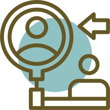 seo modern simgesinin vektör illüstrasyonu