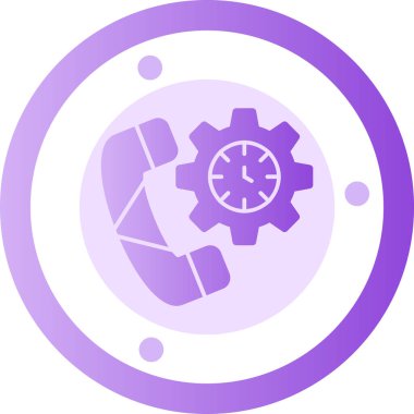 Teçhizat Web simgesi basit illüstrasyon