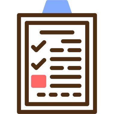 Pano simgesi, vektör illüstrasyonu basit tasarım