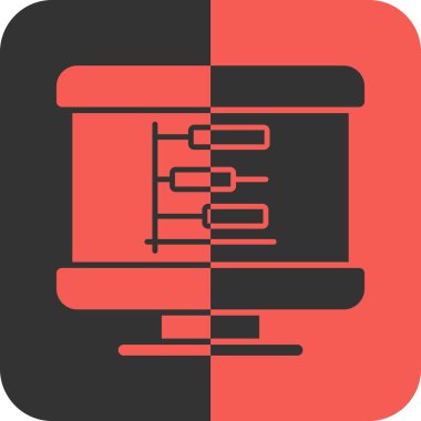 seo modern simgesinin vektör illüstrasyonu