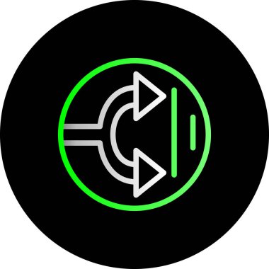 Modern b 'nin vektör illüstrasyonu eksik simgesi