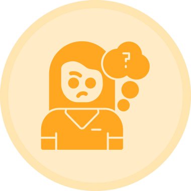 Maskeli bir kadının vektör çizimi