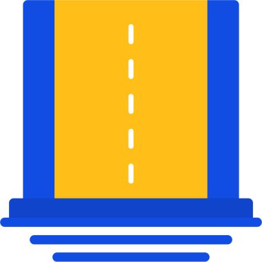 Otoyol. Web simgesi basit tasarım