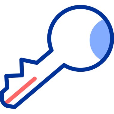 Bir karikatür evinin vektör illüstrasyonu