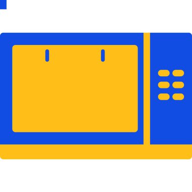 fırın ikonu vektör illüstrasyonu