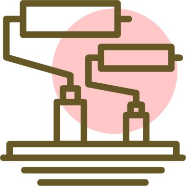 Modern b 'nin vektör illüstrasyonu eksik simgesi