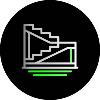 Modern bir simgenin vektör illüstrasyonu