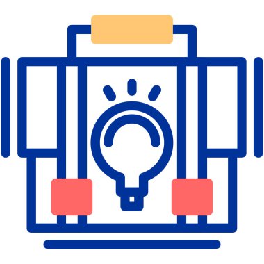 Yazıcı. Web simgesi basit illüstrasyon
