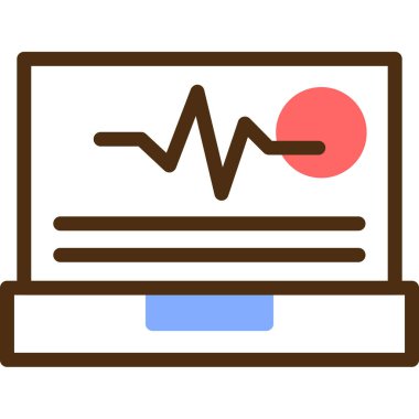 bilgisayar simgesi vektör illüstrasyon tasarımı