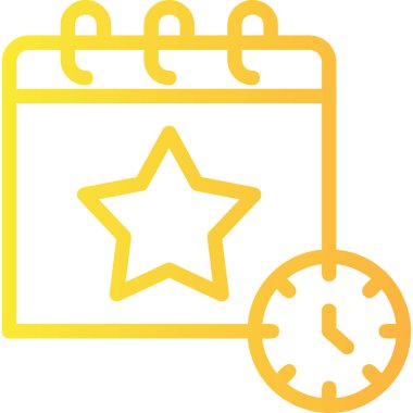 yıldız simgesi vektör illüstrasyonu