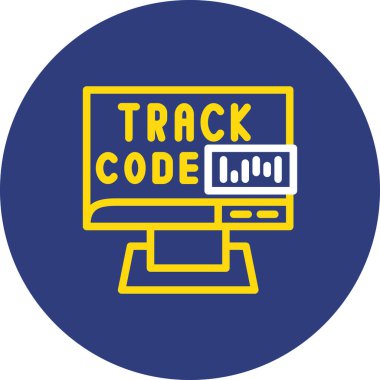 vektör kodu simgesi