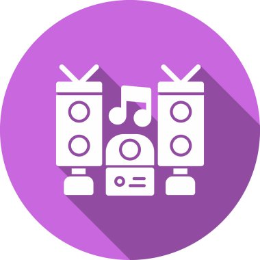 Ses simgesi vektör illüstrasyonu