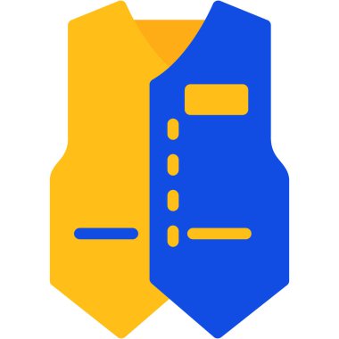 Kalkanın bir simgesinin vektör çizimi