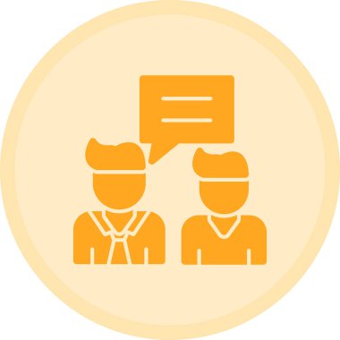 iş simgesi soyut arkaplanda izole edildi