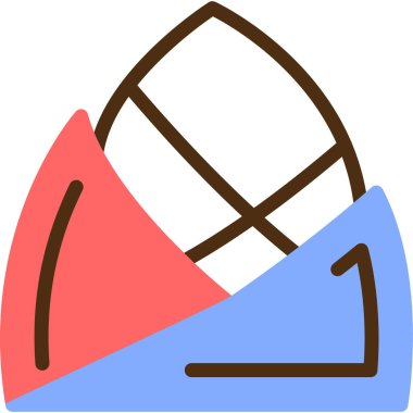 Kumsal. Web simgesi basit illüstrasyon